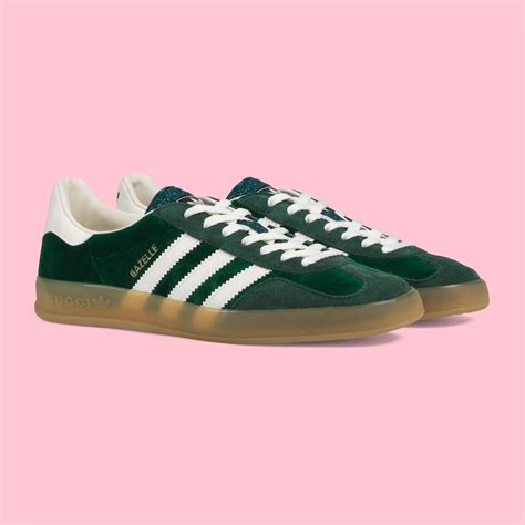 green adidas gazelle gucci